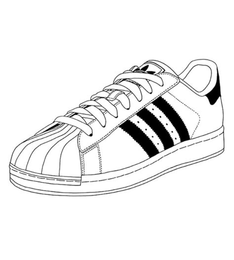 adidas schuhe gezeichnet